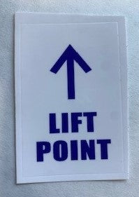 Lift Point Decal